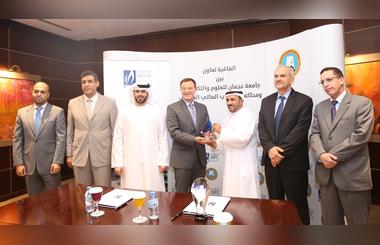 Ajman University and DIFC Academy of Law sign cooperation agreement 