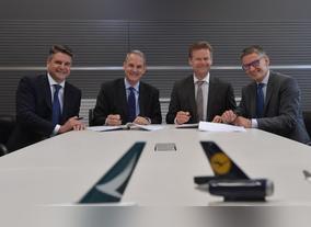 Cathay Pacific and Lufthansa Cargo  Enter joint Business Agreement