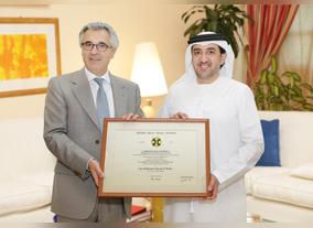 Order of the Star of Italy from Italian President conferred on Ministry of Economy Undersecretary Eng. Mohammed Ahmed Bin Abdul Aziz Al Shehhi