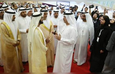 HH Sheikh Mohammed bin Rashid Al Maktoum reviews DEWAs achievements in innovation and smart transformation at DIGAE 2016