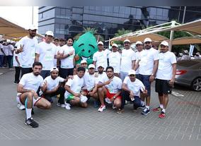 Imdaad staff go extra mile at Trakhees GO GREEN 2016 eco-run