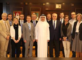 HE Saeed Mohammed Al Tayer, MD & CEO of DEWA receives high-level delegation from the Hamburg Chamber of Commerce