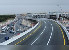 RTA opens ramp linking Al Aathar, Al Hadiqa Roads as part of Dubai Water Canal Project