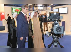 HH Sheikh Hasher Bin Maktoum Al Maktoum opens CABSAT 2016