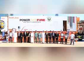 Ducab presents the PowerOverFire mobile roadshow at Middle East Electricity 2016