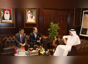 MD&CEO receives Chinese Consul General of Economy and Trade to Dubai