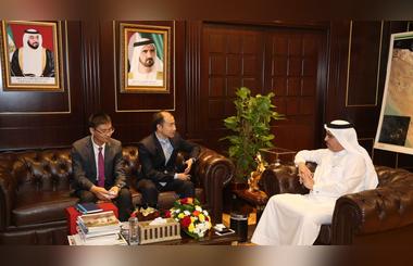 MD&CEO receives Chinese Consul General of Economy and Trade to Dubai