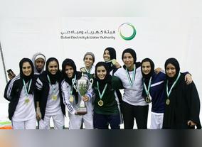 DEWAs womens sports team wins Duplays 5-a-side football tournament