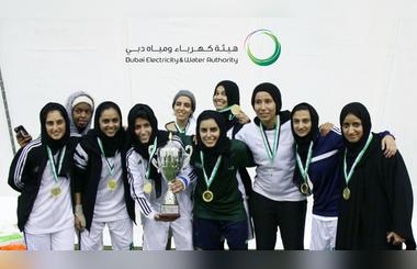 DEWAs womens sports team wins Duplays 5-a-side football tournament