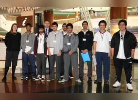 Dalma Mall hosts students of Emirates National School Abu Dhabi