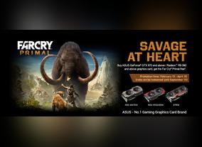 ASUS Announces Exclusive Far Cry Primal Graphics Card Bundle