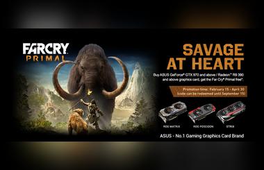 ASUS Announces Exclusive Far Cry Primal Graphics Card Bundle