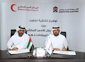 Emirates Red Crescent and Emirates Auction sign agreement to reinforce UAEs leadership in philanthropy through charity auctions