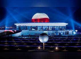 University City Hall and Planetarium take visitors on  Travel Across Time during Sharjah Light Festival 2016