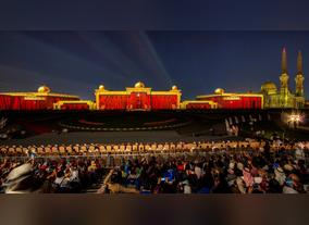Al Qasimia University and Masjid Al Qasimia University create visual delight during Sharjah Light Festival 2016