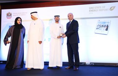 InSinkErator recognized for continued contribution to UAE State of Energy Report 