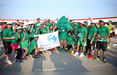 Imdaad participates in Standard Chartered Dubai Marathon 2016 to raise awareness on current environmental challenges