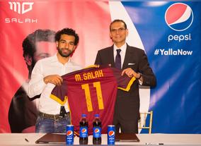 Roma's Egyptian Winger Mohamed Salah Unveiled As Pepsis Brand Ambassador And Stars In New Ad To Air In Egypt And Mena 