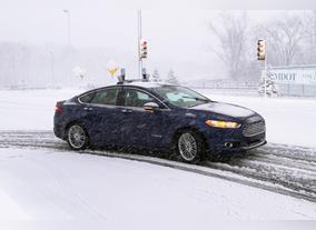 Ford Conducts Industry-First Snow Tests of Autonomous Vehicles  Further Accelerating Development Program