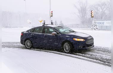 Ford Conducts Industry-First Snow Tests of Autonomous Vehicles  Further Accelerating Development Program