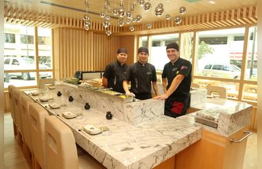 1st anniversary celebrated at Mikado Caf in Abu Dhabi