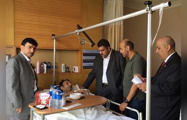 Ministry of Health Undersecretary gos to Emirati patients in Thailand