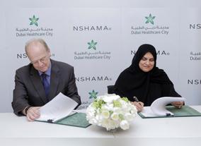 Dubai health care city authority and nshama reveal joint venture to establish an integrated community in phase 2