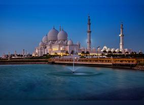 Sheikh Zayed Grand Mosque, Abu Dhabi  represents great sentimental and moral value for the people of the UAE, and their leadership.