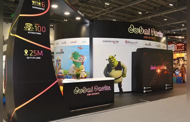 Dubai Parks and Resorts showcases its integrated amusement park resort as it makes its inaugural appearance at London's World Travel Market 2015