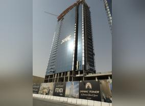 Cladding Work at DAMAC Esclusiva and DAMAC Tower by Paramount Hotels & Resorts 75% Complete