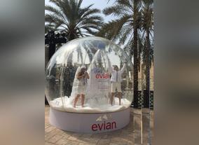 evian brings the French Alps to FFWD