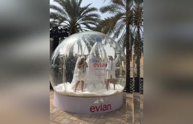 evian brings the French Alps to FFWD