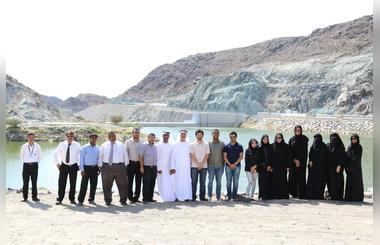 Masdar Institute students join field trip to Central Region dams