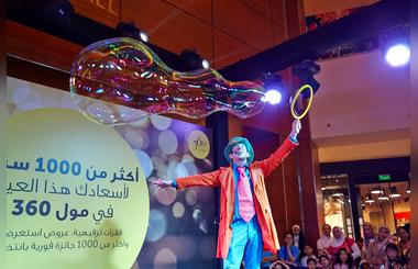 360 MALL hosts European 1000 reasons to be happy show during Eid Al Adha