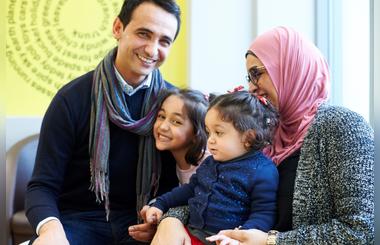 Guiding a little girl towards recovery