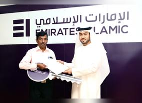 51-year old Indian expat wins studio apartment in the monthly Emirates Islamic Kunooz Draw