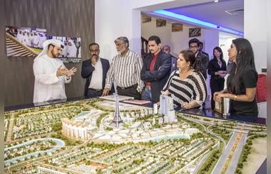 Falconcity of Wonders discusses investment prospects with visiting high-profile Indian media members