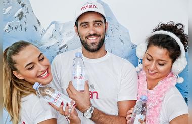 evian brings the French Alps to the UAE
