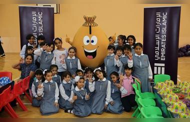 Emirates Islamic teaches children importance of savings through school visits 