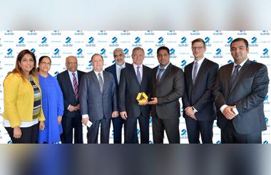 Burgan Bank receives the Commerzbank Quality Recognition Award 2014 for the third time
