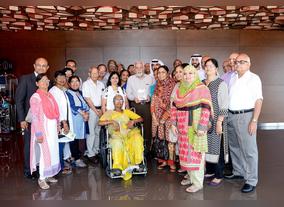Emaars Golden Age Group residents tour At the Top, Burj Khalifa