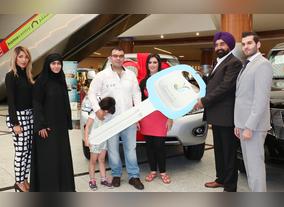 Shoppers drive off in style; win amazing prizes in Dalma Mall 100 Days of Wonders campaign 