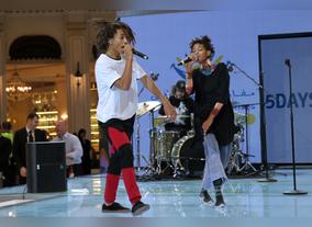 DSS Starz Jaden and Willow Smith make it an evening to remember at The Dubai Mall
