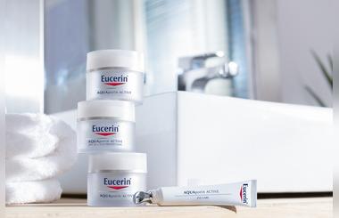 Eucerin AQUAporin ACTIVE: provides dehydrated, sensitive skin with deep, long-lasting hydration
