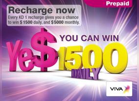 VIVA Grants Its Prepaid Customers with Cash prizes 