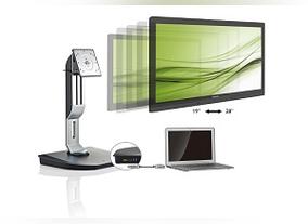 Connectivity hub: Philips Monitor Stand and Universal Dock in One 