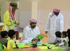 Fun, Arts And The Sweet Ratab Question Fill The Children's Village At The Liwa Dates Festival 
