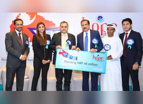 Aster Dm Foundation to help build 500 houses 500 for earthquake victims in Nepal with a Aed1.4 MN donation