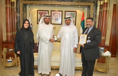 Dubai Customs takes home Golden Globe Tigers Award 2015