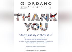 Giordanos Thank You Campaign Begins in Time for Ramadan 